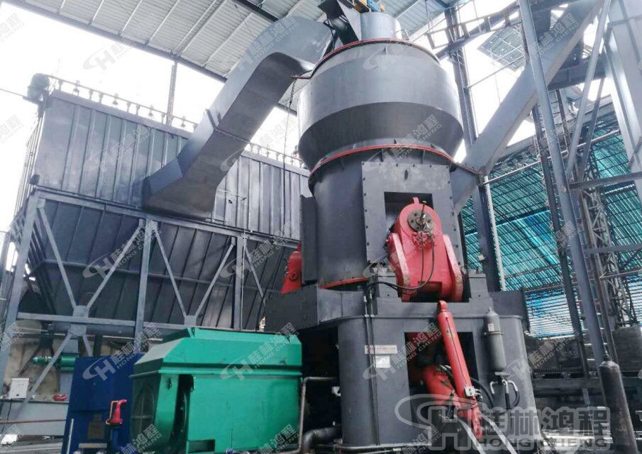 水泥立磨，立磨，立磨機，客戶現場，桂林鴻程磨粉機